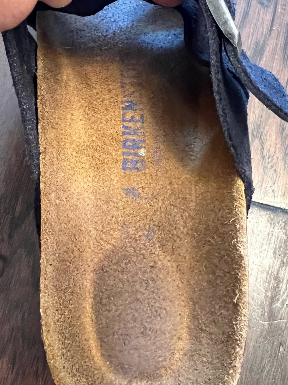 Birkenstock Lugano Soft Footbed Suede Leather - Picture 7 of 8
